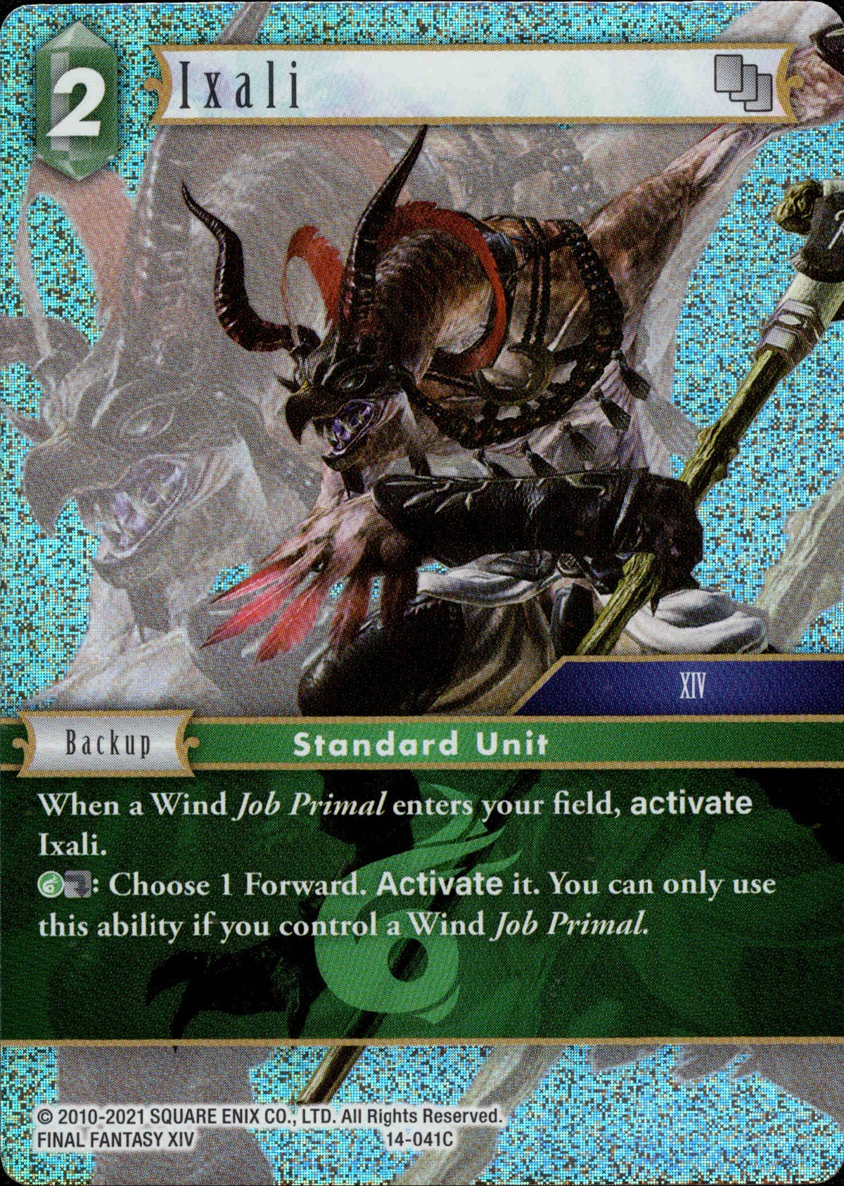Ixali - 14-041C - Opus XIV - Foil - Card Cavern