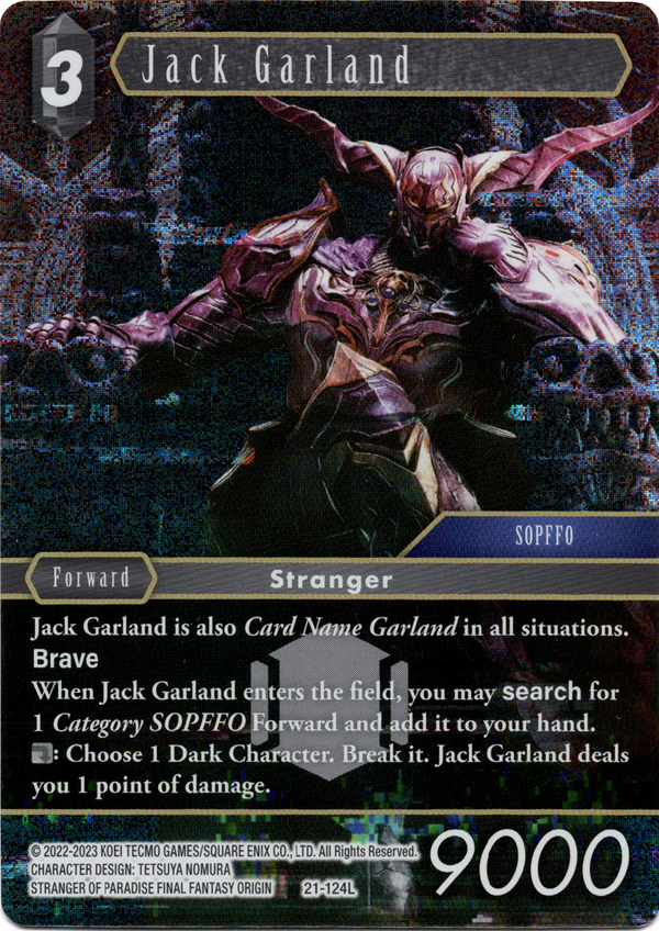 Jack Garland - 21-124L - Beyond Destiny - Foil - Card Cavern