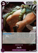 Jack - OP01-102 R - Romance Dawn - Foil - Card Cavern