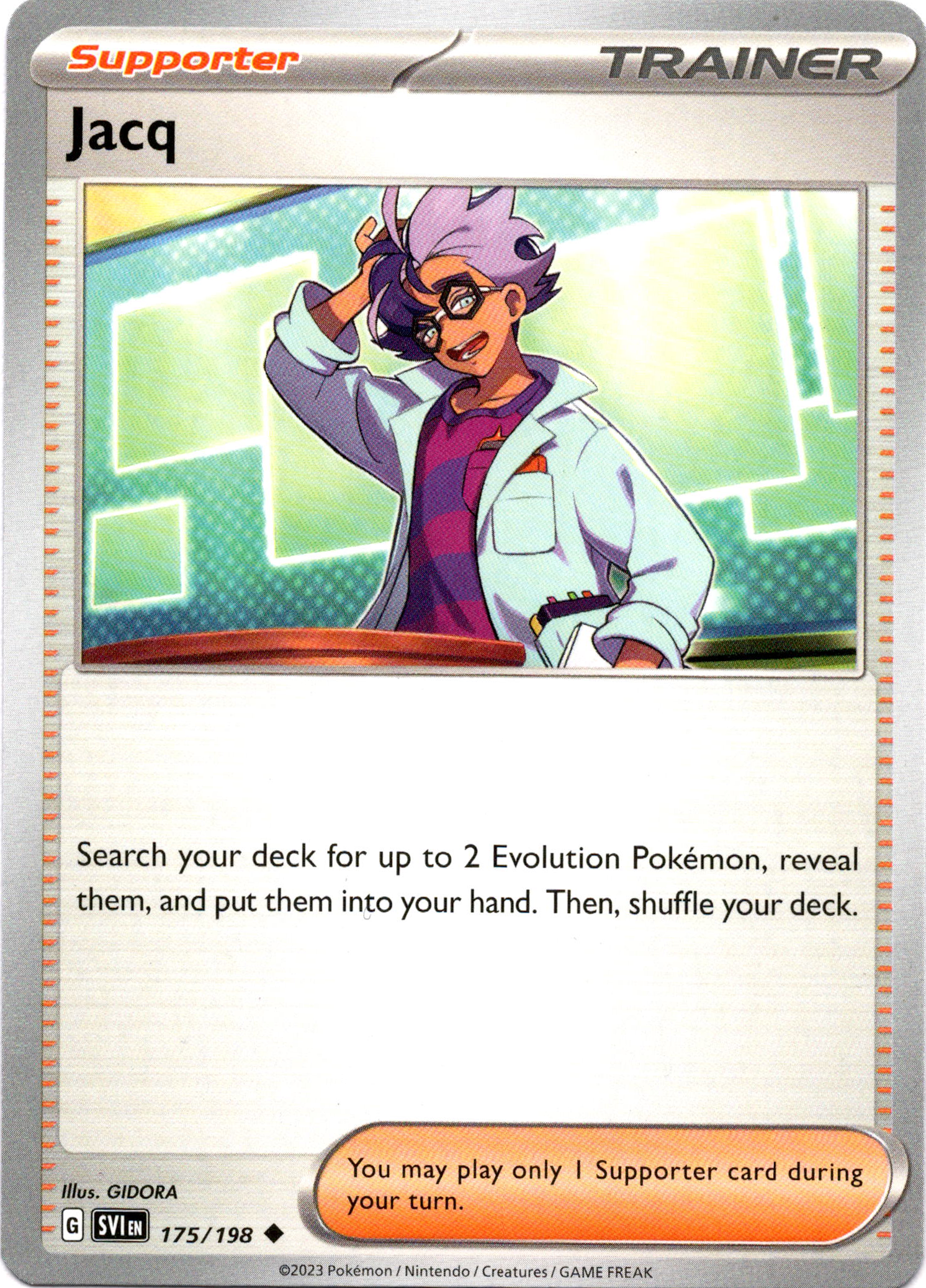 Jacq - 175/198 - Scarlet & Violet - Card Cavern