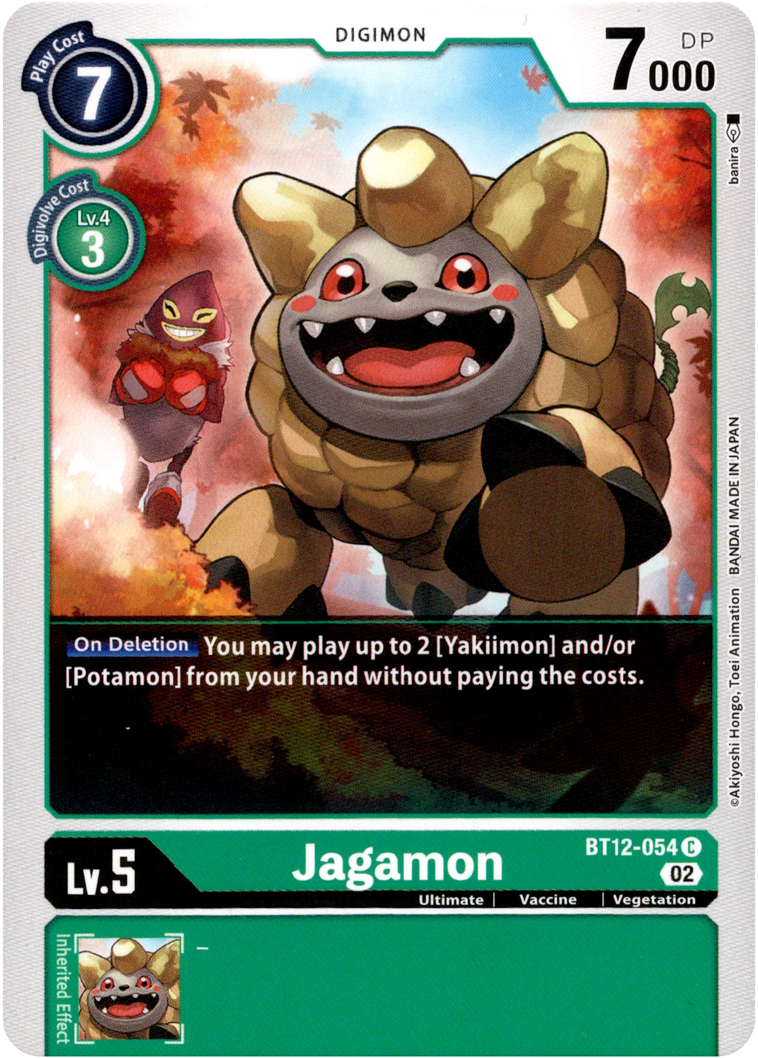 Jagamon - BT12-054 C - Across Time - Card Cavern