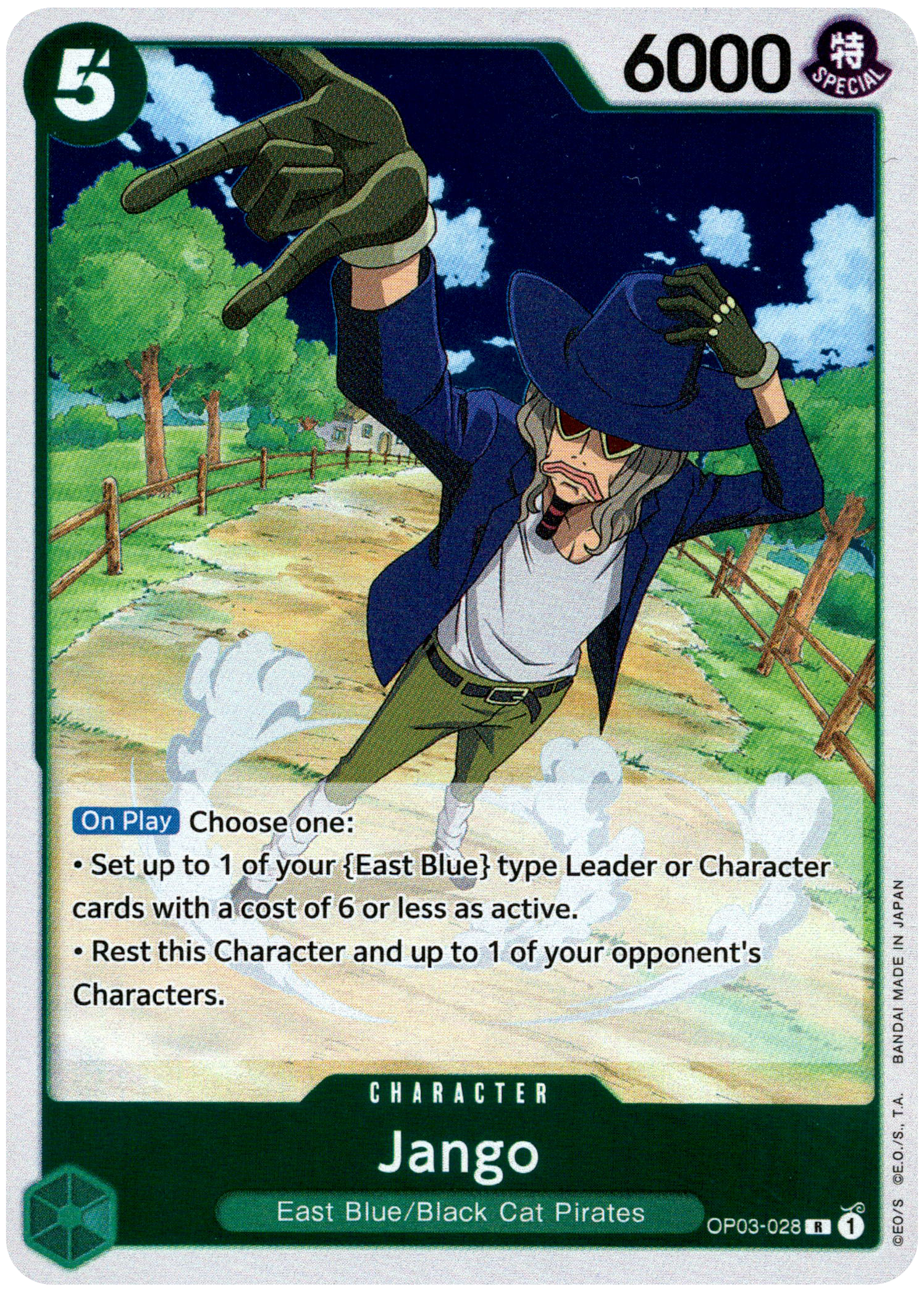 Jango - OP03-028 R - Pillars of Strength - Foil - Card Cavern
