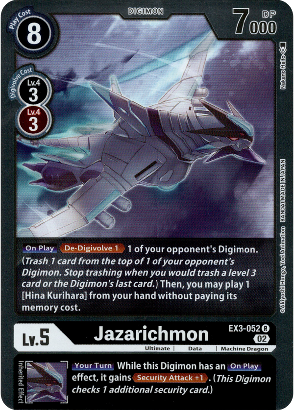 Jazarichmon - EX3-052 R - Draconic Roar - Foil - Card Cavern