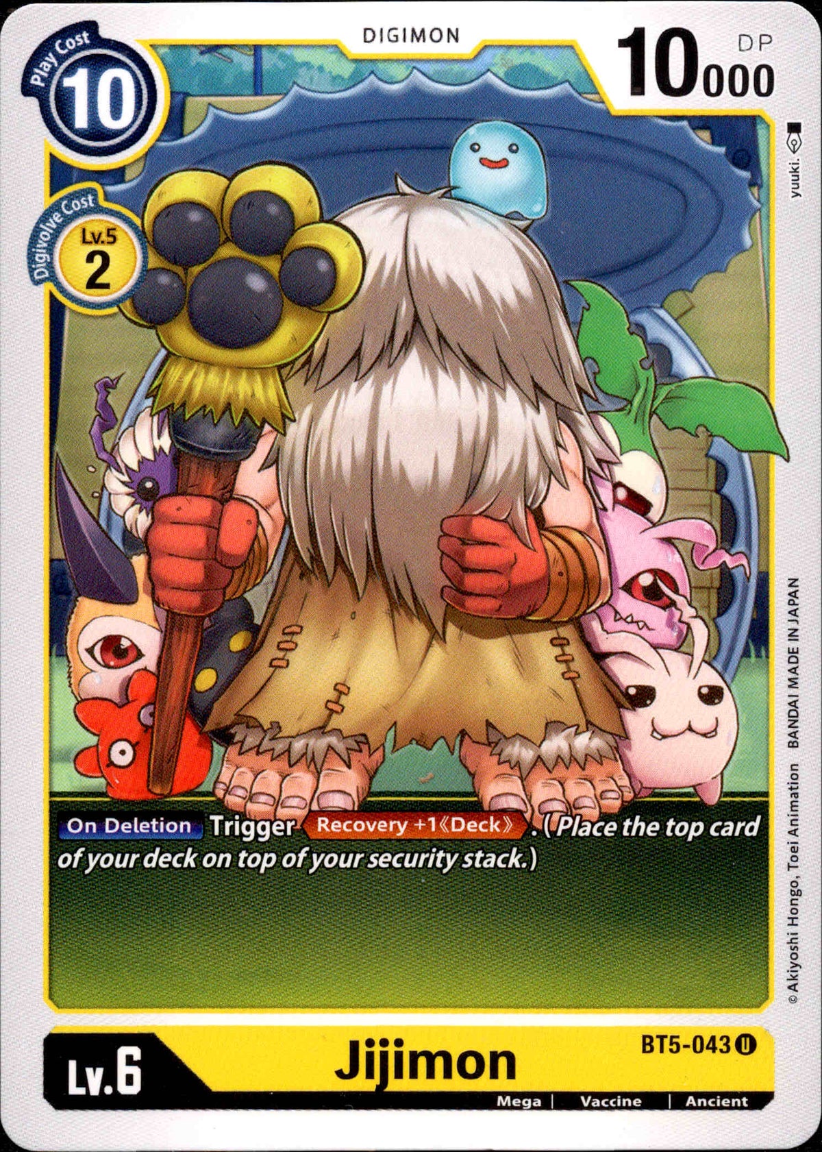 Jijimon - BT5-043 - Battle Of Omni - Card Cavern