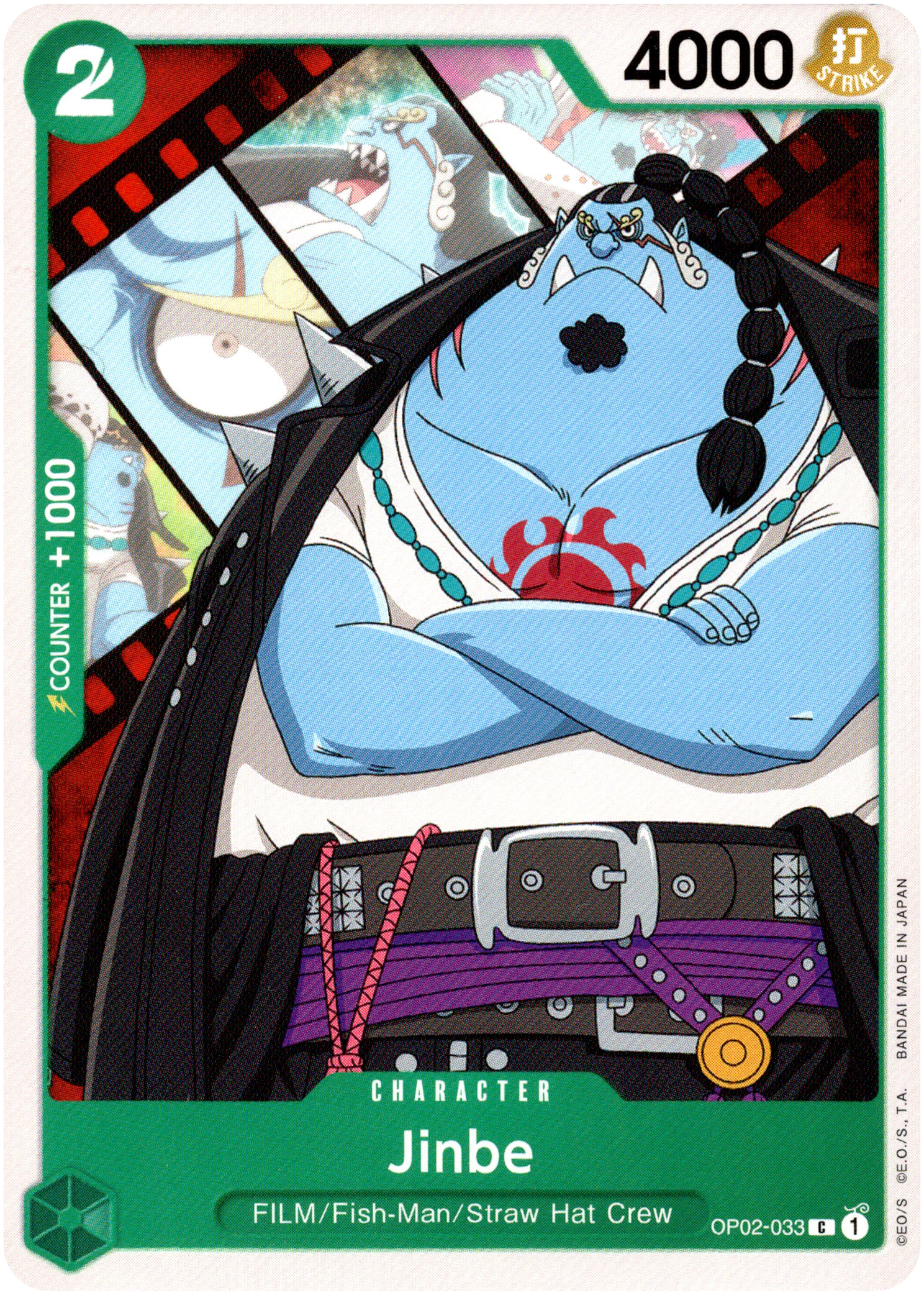 Jinbe - OP02-033 - Paramount War - Card Cavern