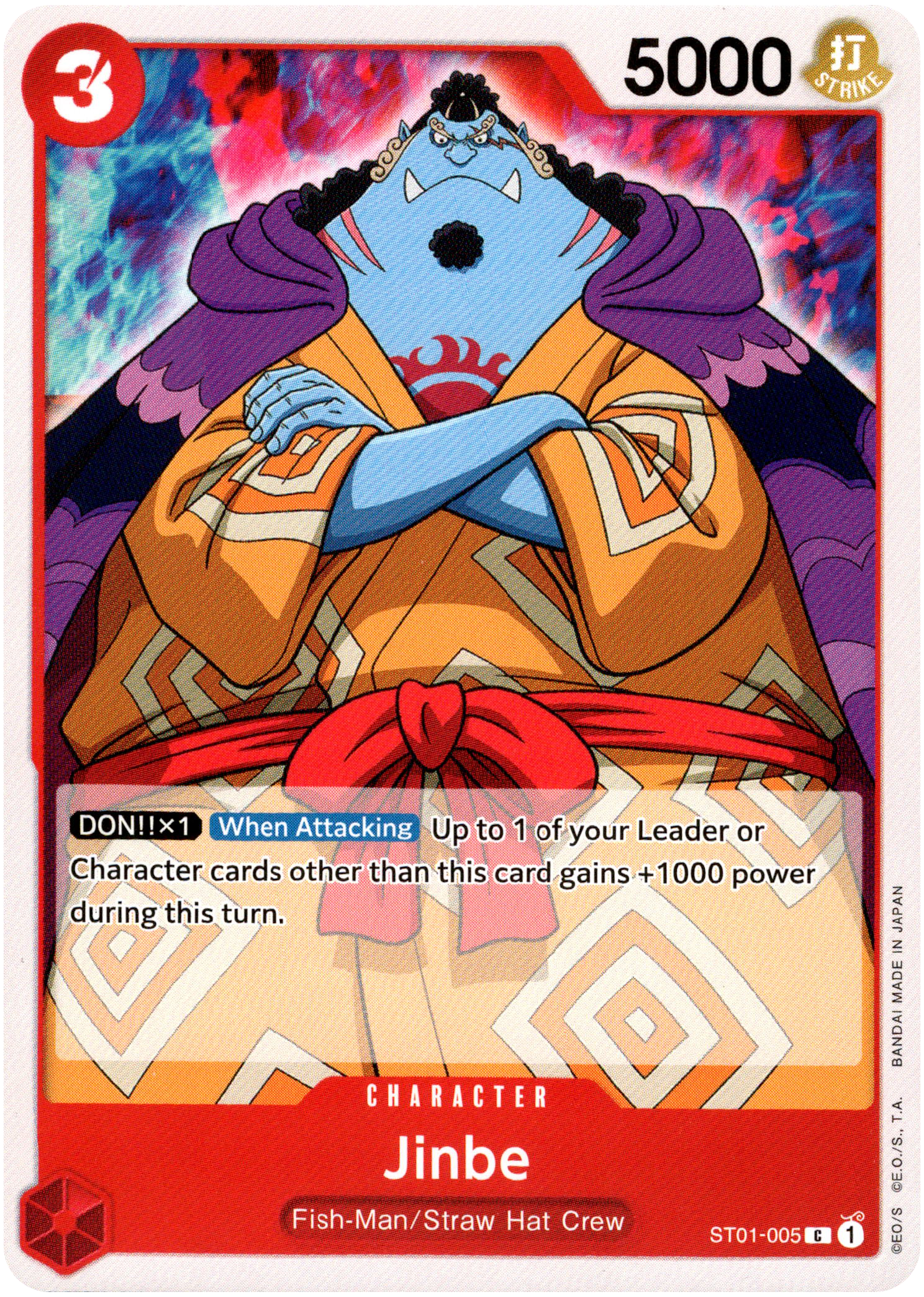 Jinbe - ST01-005 C - Starter Deck - Card Cavern