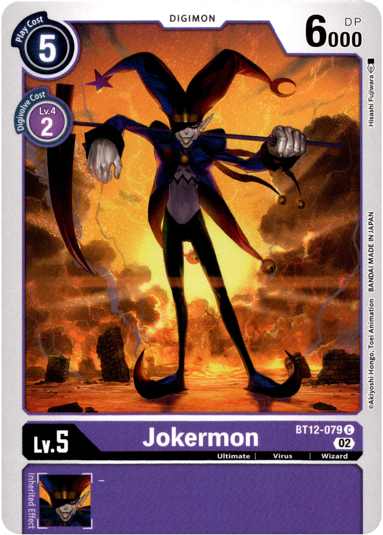 Jokermon - BT12-079 C - Across Time - Card Cavern