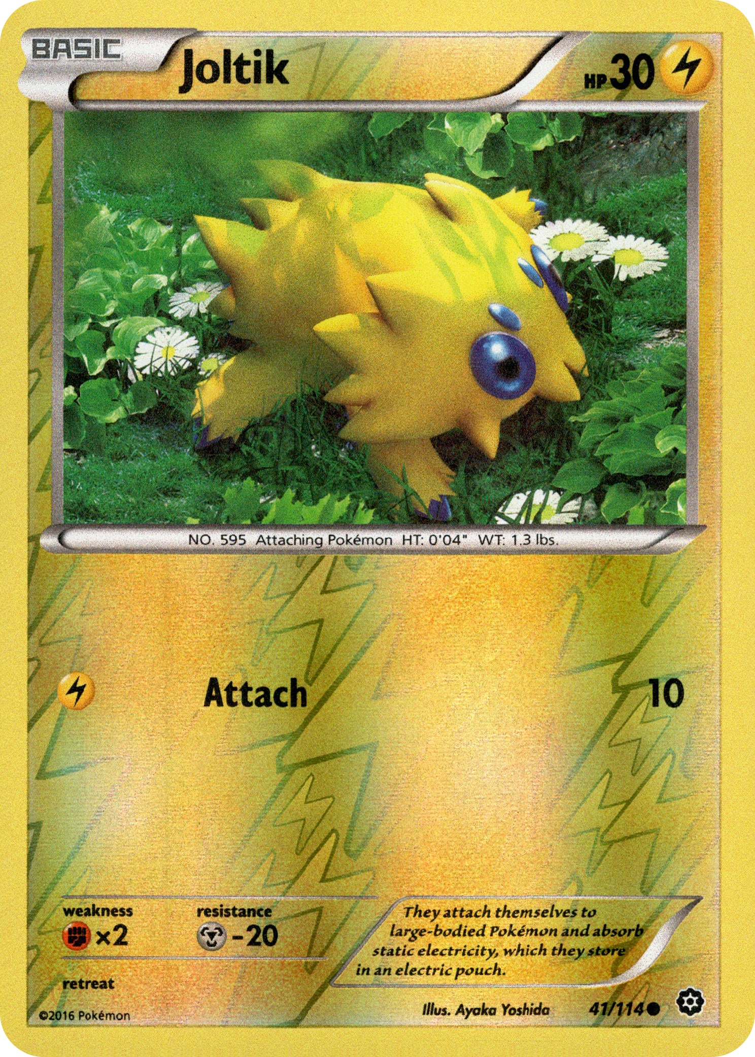 Joltik - 41/114 - Steam Siege - Reverse Holo - Card Cavern