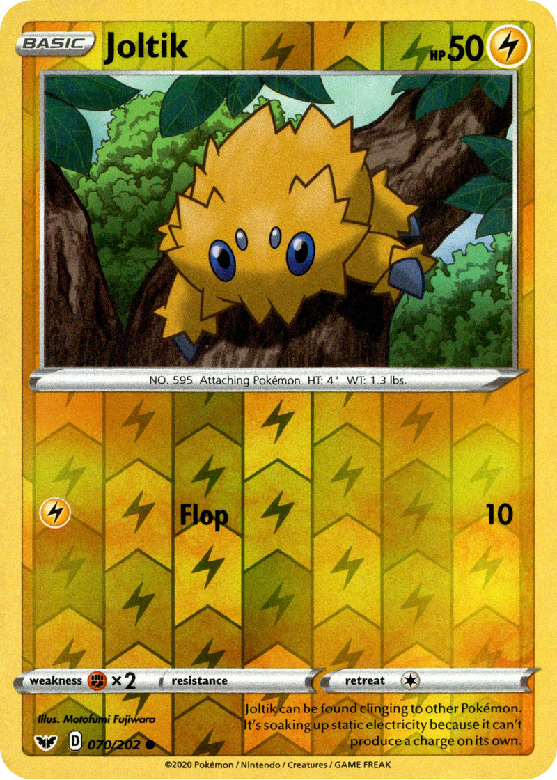 joltik pokemon cards Joltik - 70/202 - Sword & Shield
