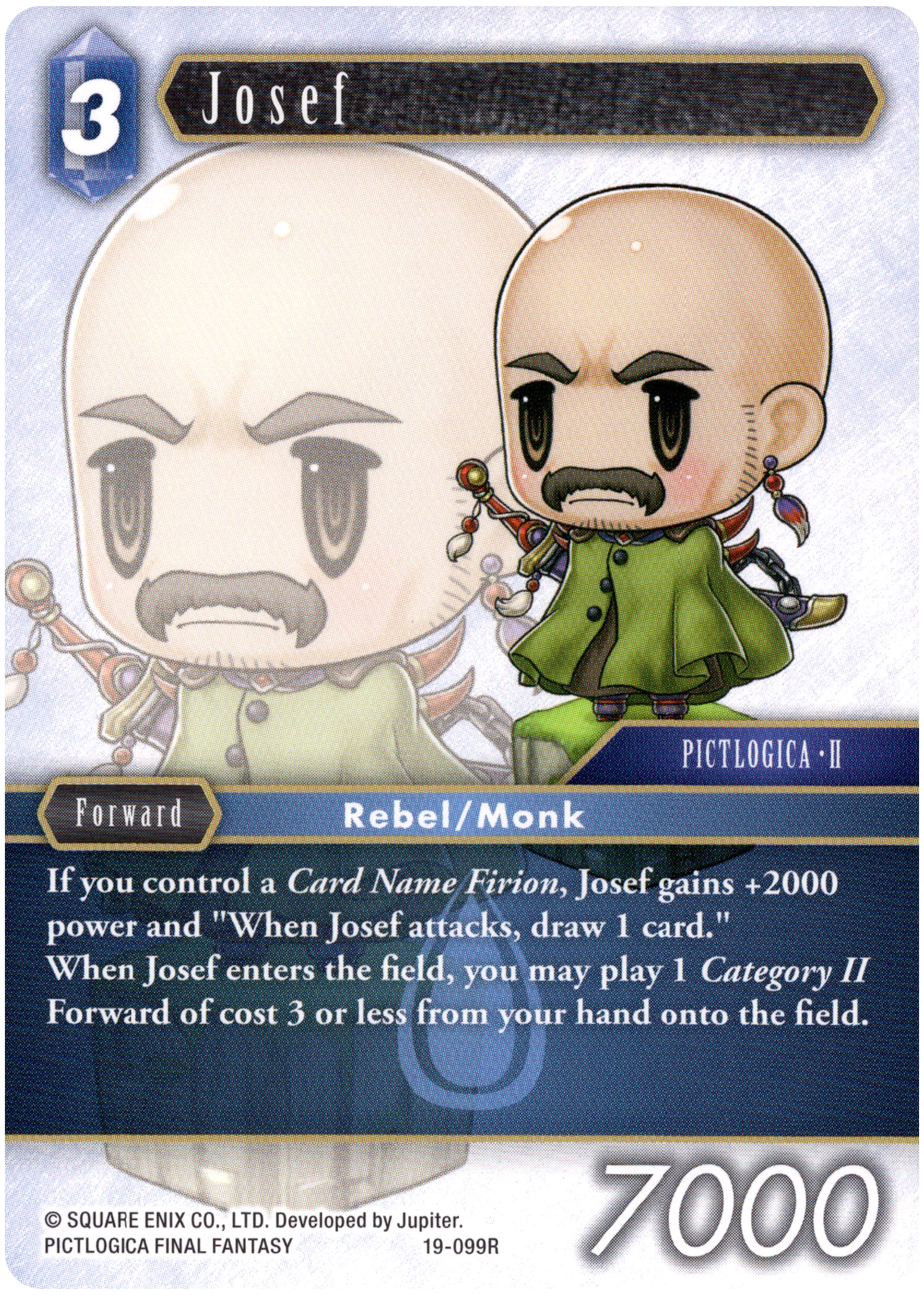 Josef - 19-099R - From Nightmares - Card Cavern