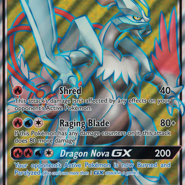White Kyurem GX - SM141