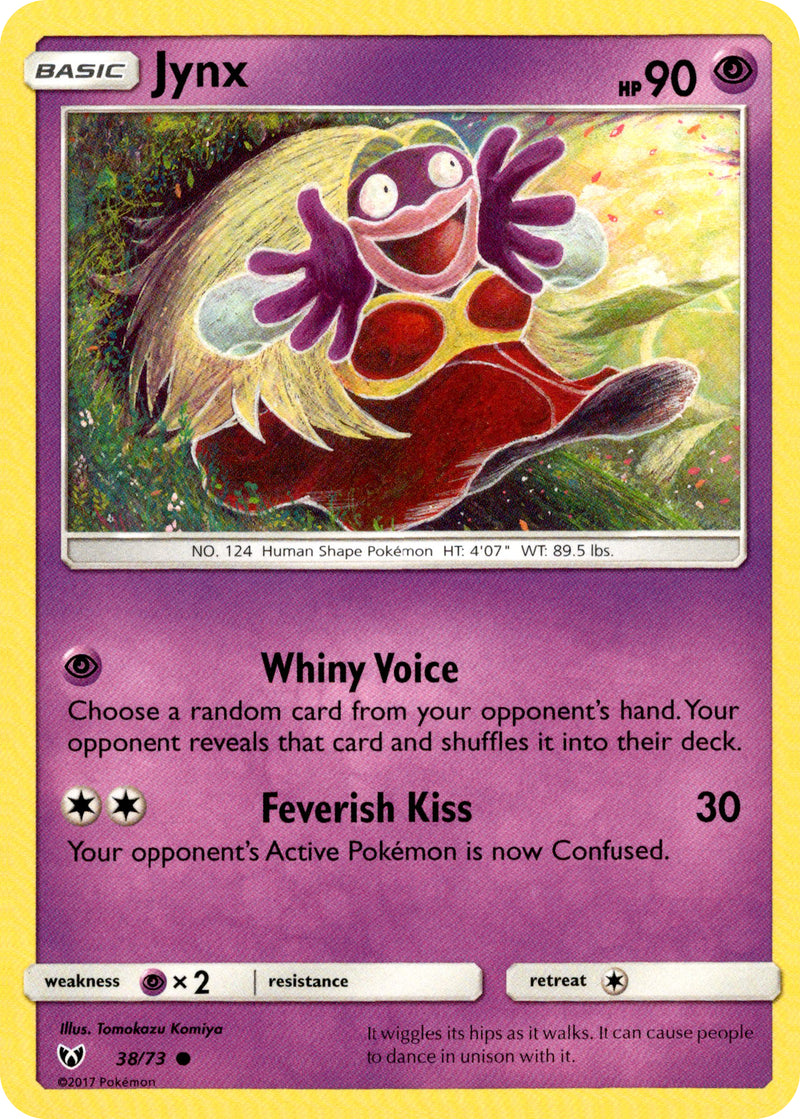 pokemon shining legends cards Jynx - 38/73 Card | Set | Rating:Suspicious Food Tin Secret | Champion’s Path | 10 COLLECTION1 game damage potential Perfect Card Types, Subtypes, &