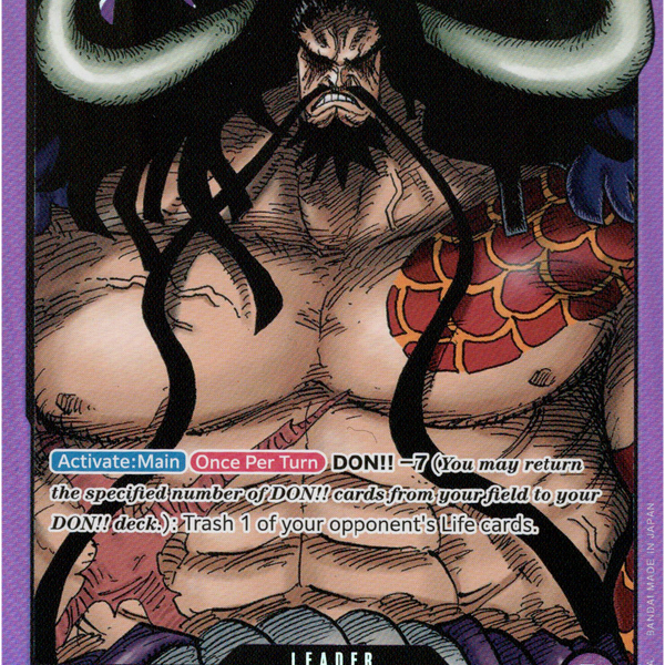 kaido deck one piece tcg Kaido - ST04-001 L - Starter Deck