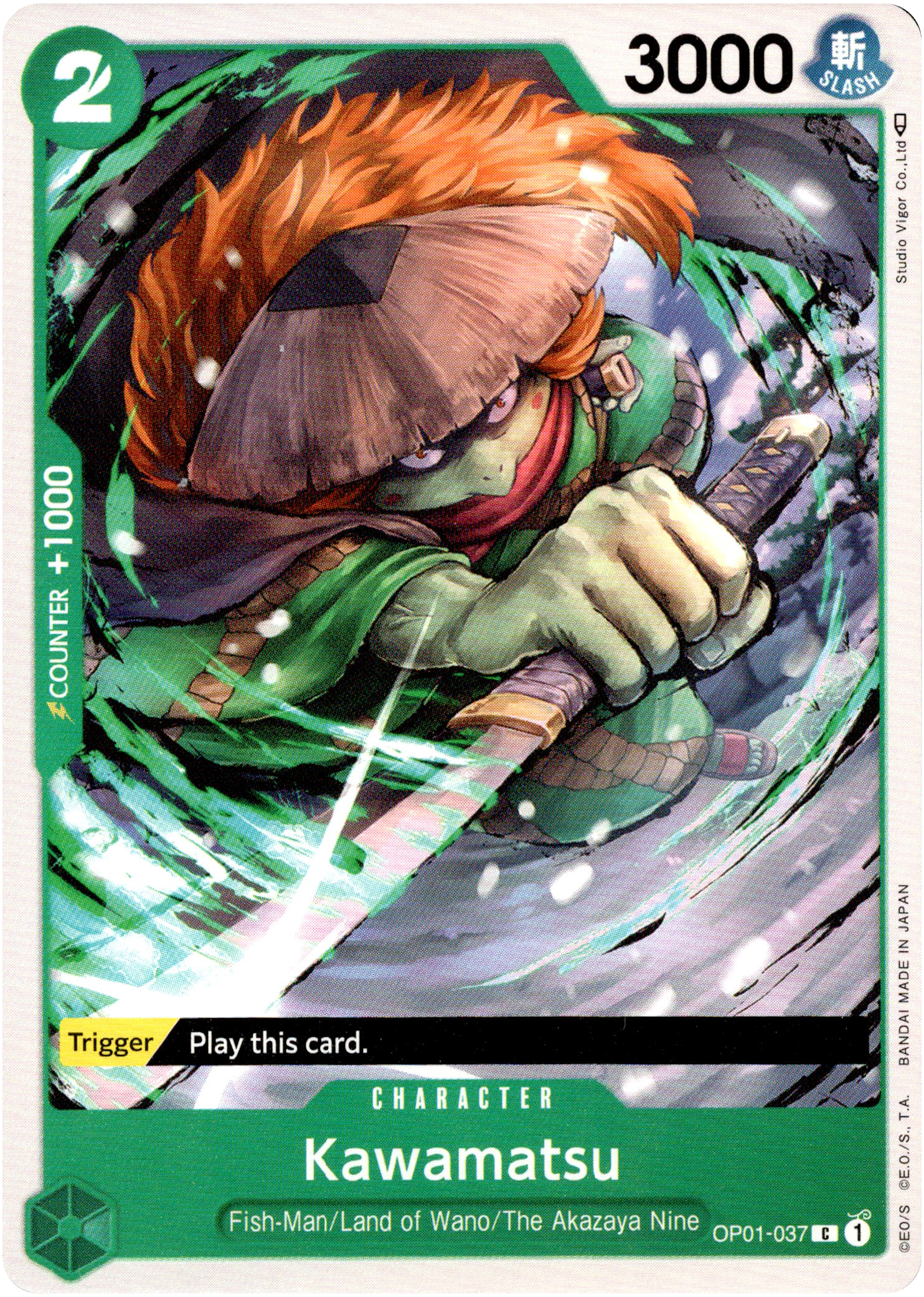 Kawamatsu - OP01-037 C - Romance Dawn - Card Cavern