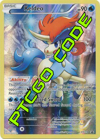 Mythical Collection - Keldeo - Packs and Promo - PTCGO Code - Card Cavern