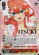 Kind Gaze, Itsuki Nakano - 5HY/W83-E067SP - The Quintessential Quintuplets - Card Cavern