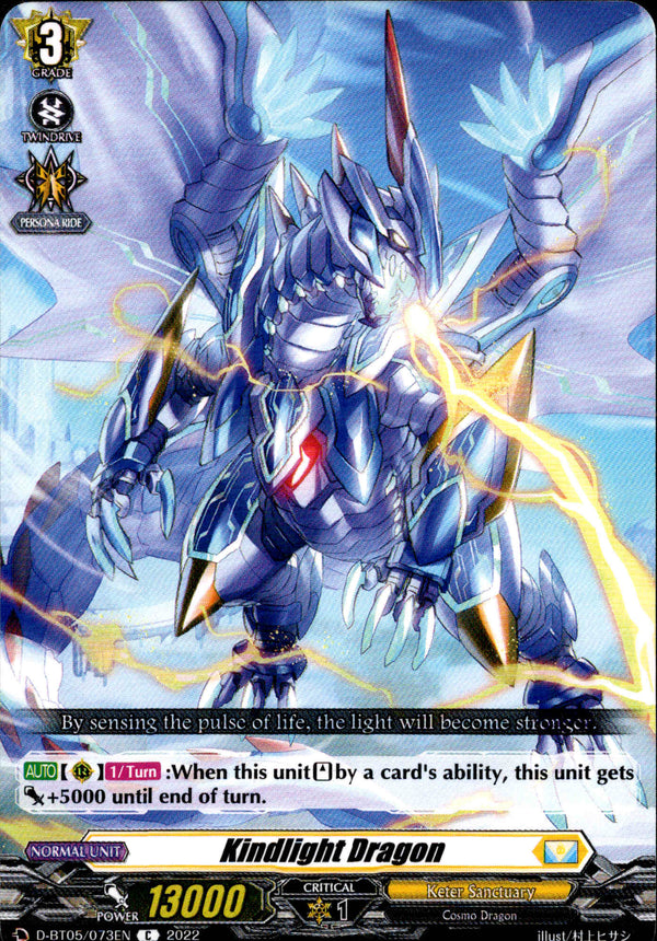 Kindlight Dragon - D-BT05/073 - Triumphant Return of the Brave Heroes - Card Cavern