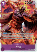 King - OP01-096 SR - Romance Dawn - Foil - Card Cavern