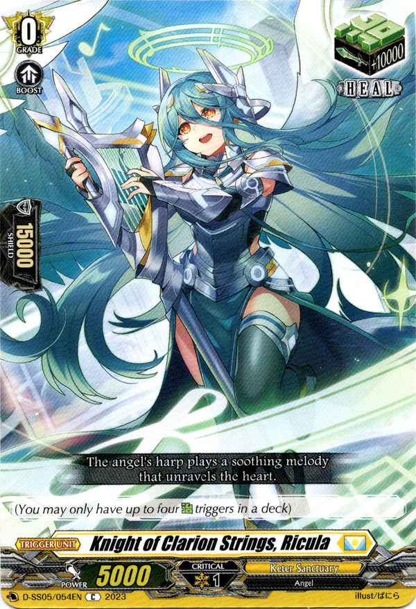 Knight of Clarion Strings, Ricula - D-SS05/054EN - Festival Booster 2023 - Card Cavern