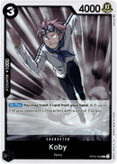 Koby - OP02-098 - Paramount War - Foil - Card Cavern