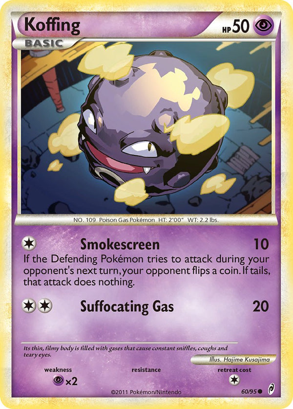 Koffing - 60/95 - Call of Legends - Card Cavern