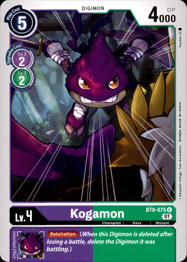 Kogamon - BT8-075 U - New Awakening - Card Cavern