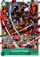 Kouzuki Oden - OP02-030 - Paramount War - Foil - Card Cavern