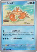Krabby - 098/165 - Scarlet & Violet 151 - Card Cavern
