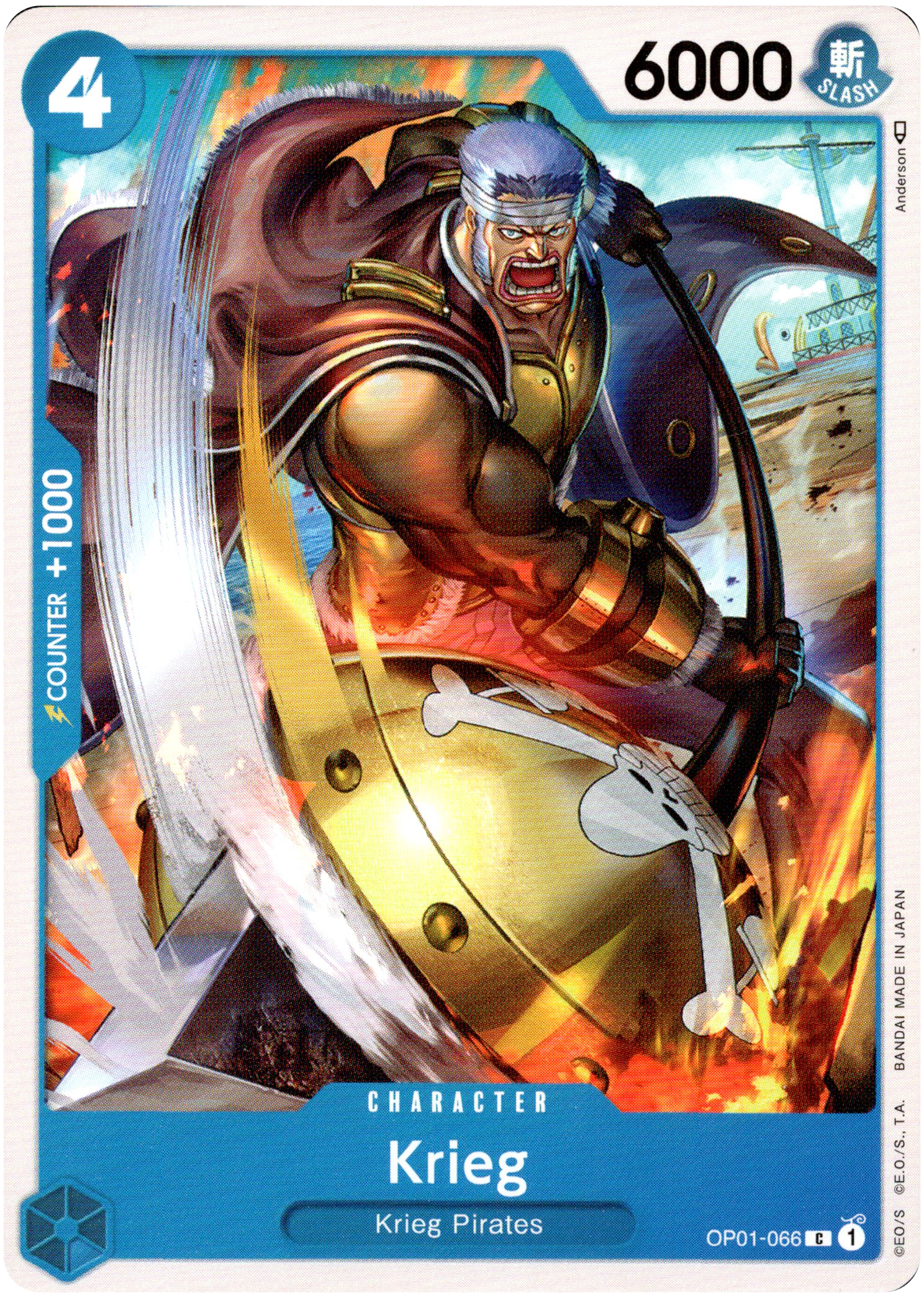 Krieg - OP01-066 C - Romance Dawn - Card Cavern