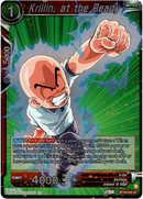 Krillin, at the Ready - BT19-018 - Fighter's Ambition - Foil - Card Cavern