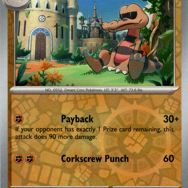 pokemon krokorok card Krokorok - 116/198 - Scarlet & Violet