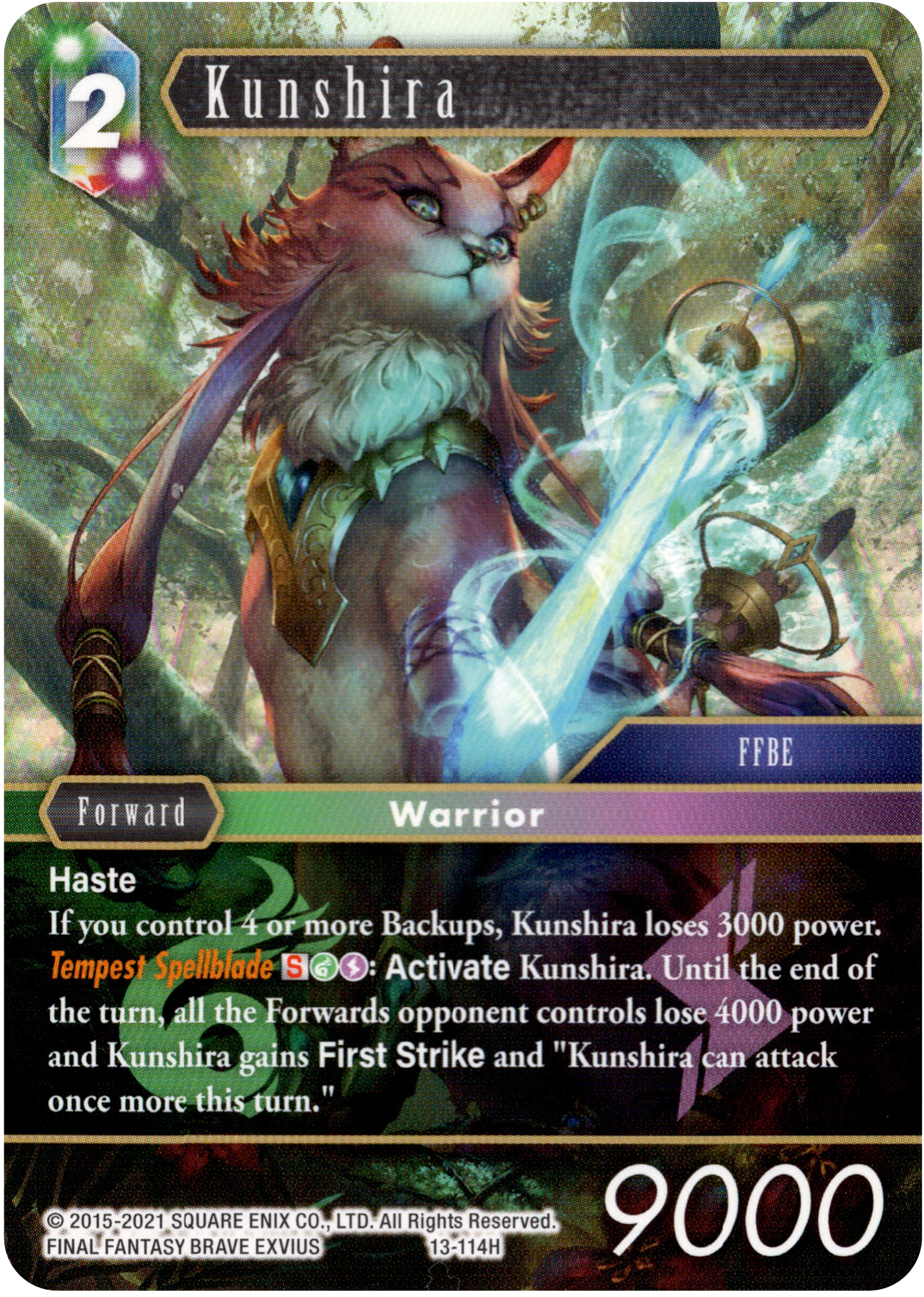 Kunshira - 13-114H - Opus XIII - Card Cavern