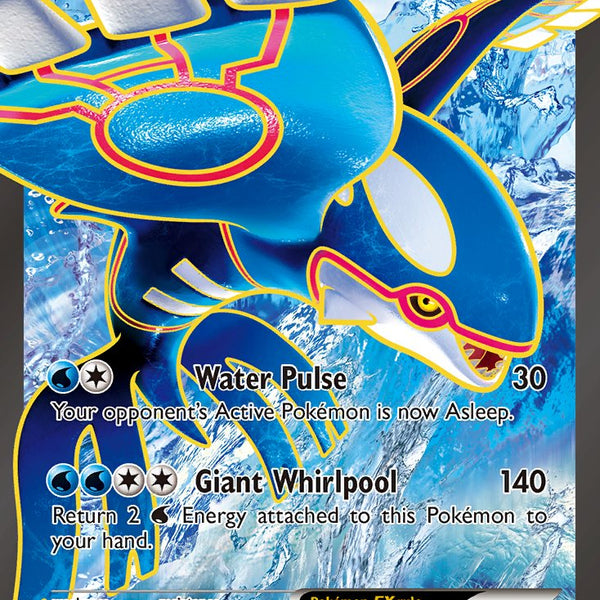 Kyogre EX Full Art - 148/160 - Primal Clash