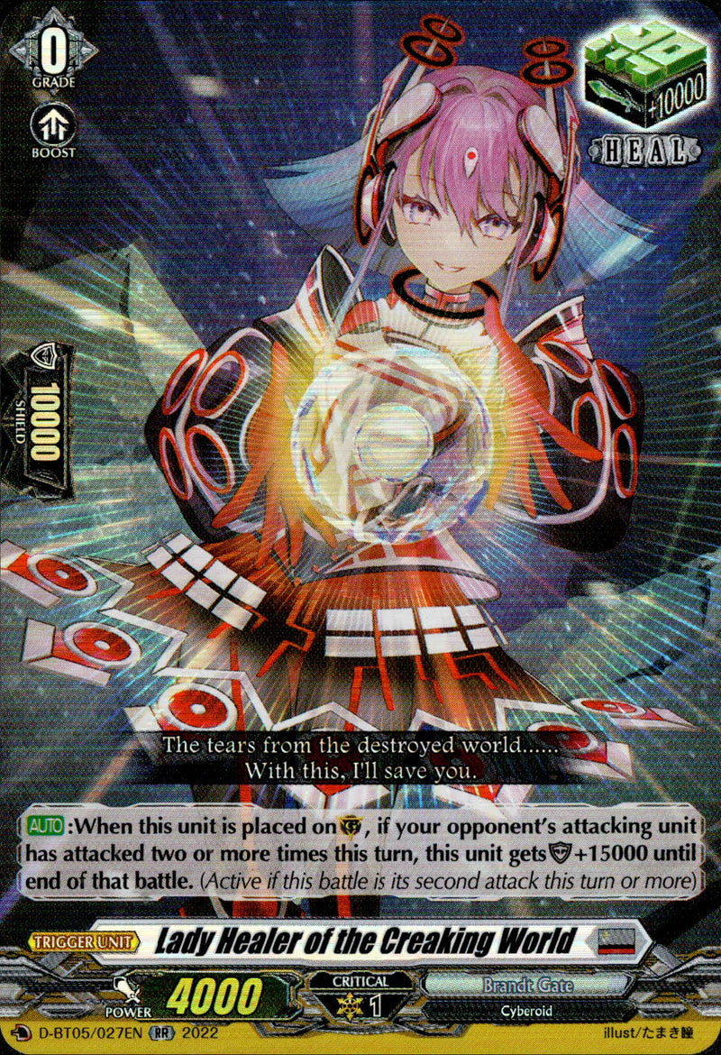 Lady Healer of the Creaking World - D-BT05/027 - Triumphant Return of the Brave Heroes - Card Cavern
