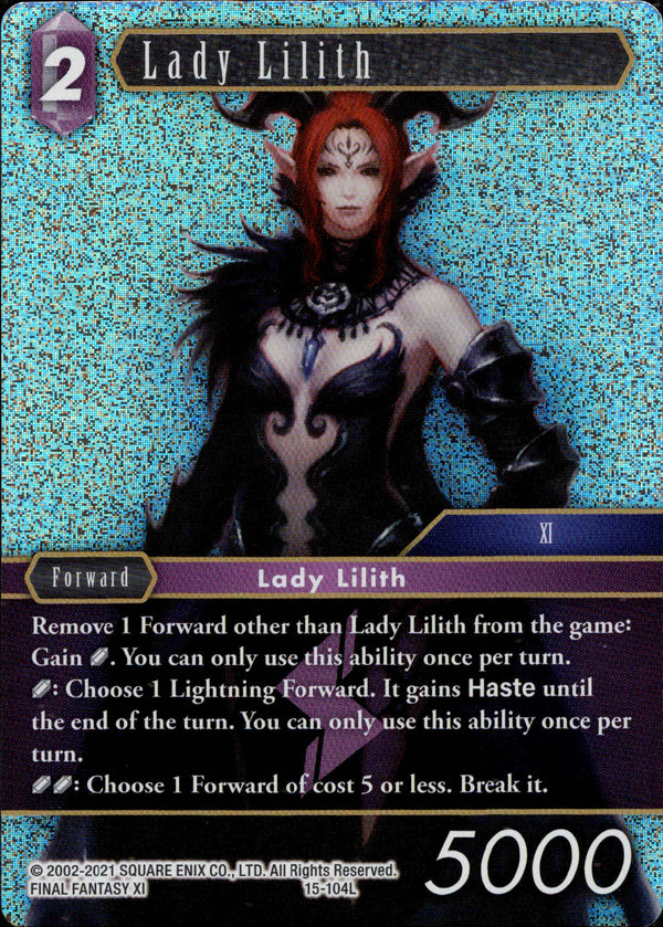Lady Lilith - 15-104L - Crystal Dominion - Foil - Card Cavern