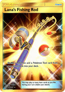 Lana's Fishing Rod Secret Rare - 266/236 - Cosmic Eclipse - Holo - Card Cavern
