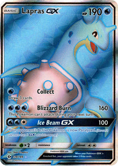 Lapras GX Full Art - 139/149 - Sun & Moon - Holo - Card Cavern
