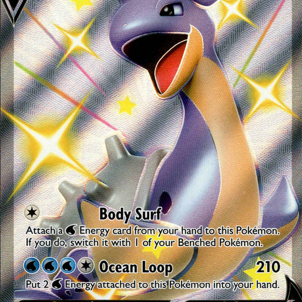 Lapras V - SV110/SV122 - Shining Fates - Holo Card Cavern Trading Cards, LLC Lapras V - SV110/SV122 - Shining Fates - Holo Card Cavern Trading Cards, LLC