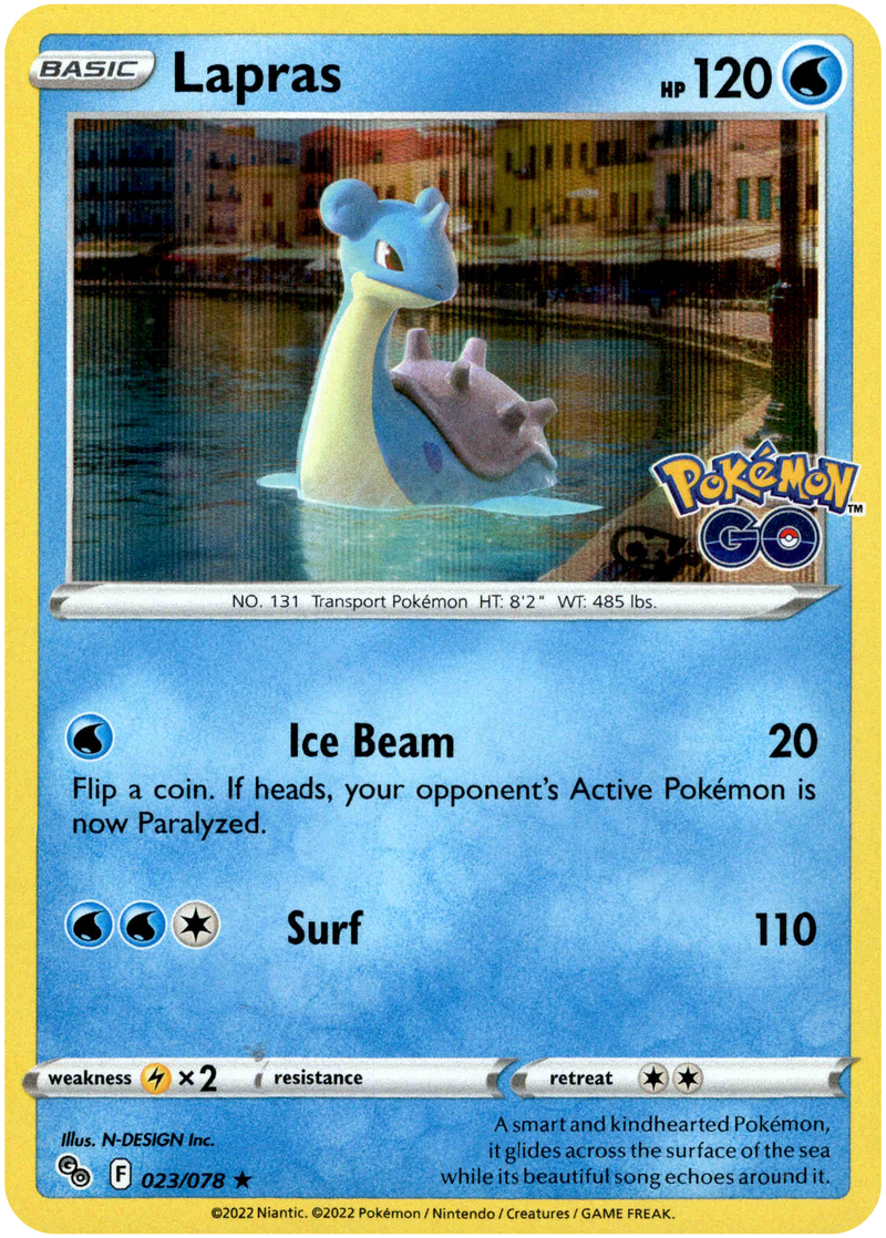Lapras - Pokemon GO [HOLO]