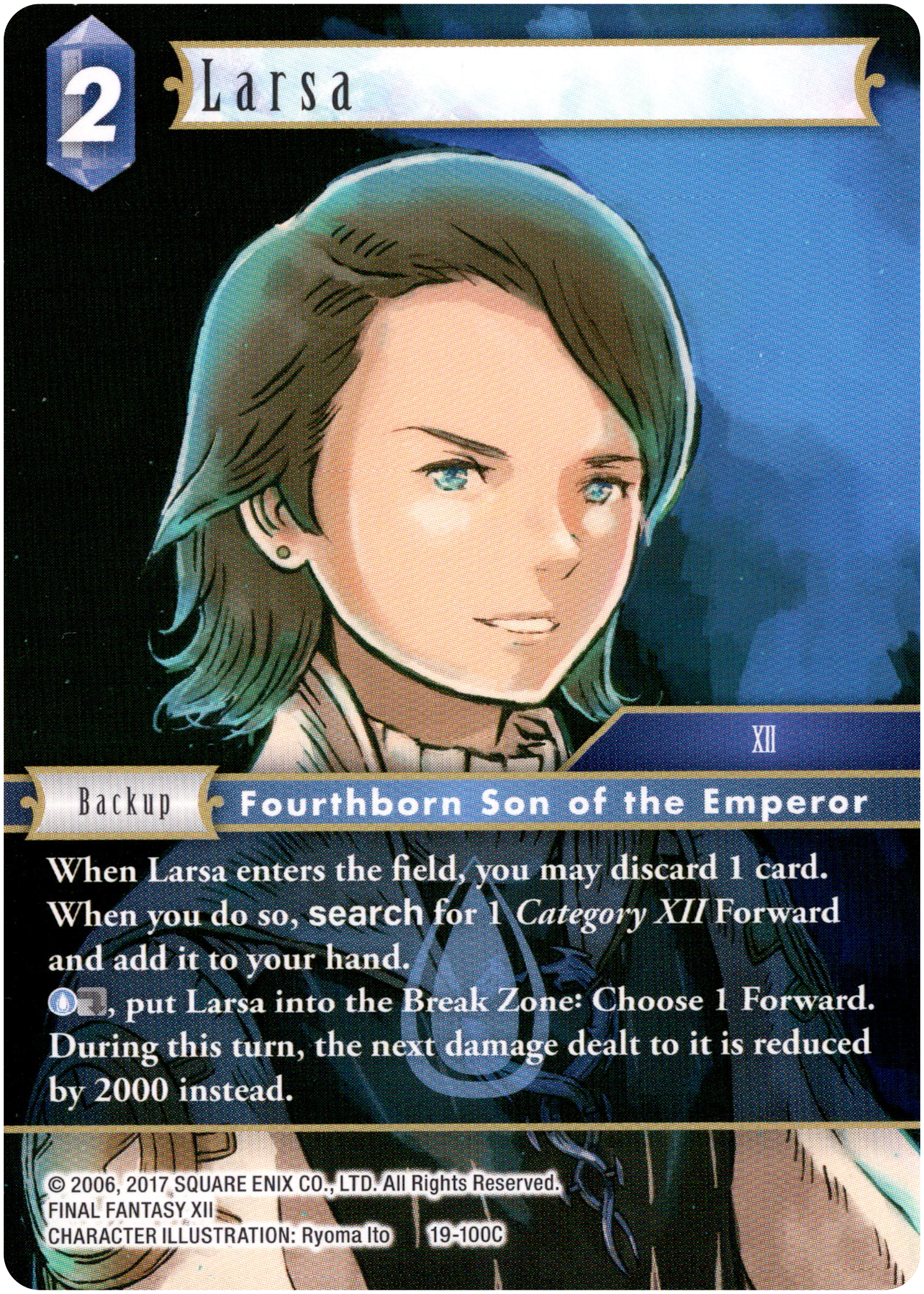 Larsa - 19-100C - From Nightmares - Card Cavern