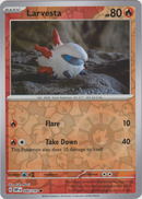 Larvesta - 040/197 - Obsidian Flames - Reverse Holo - Card Cavern