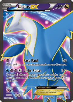 Latios EX Full Art - 101/108 - Roaring Skies - Holo - Card Cavern