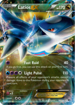 Latios EX - 58/108 - Roaring Skies - Holo - Card Cavern