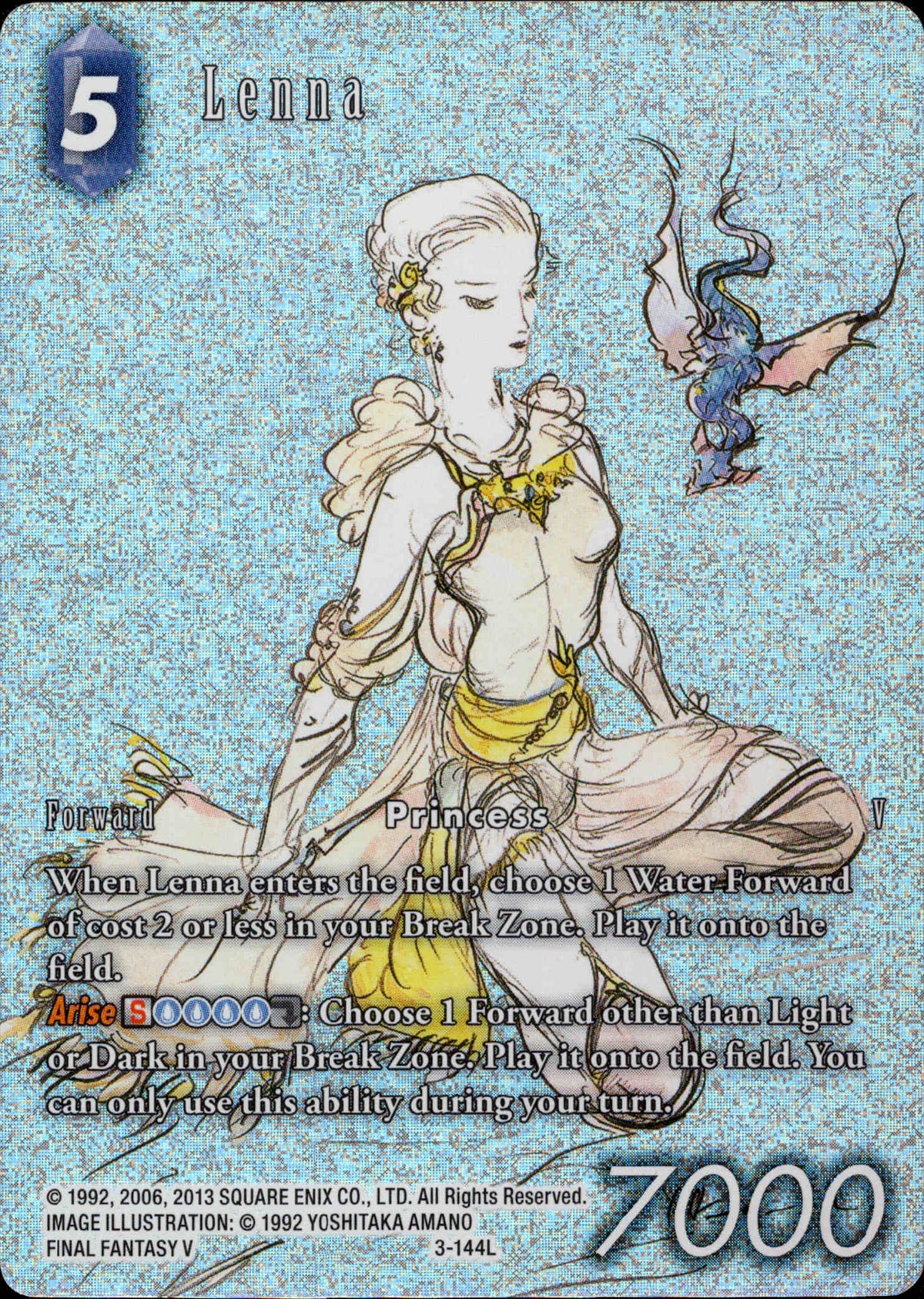Lenna Full Art Reprint - 3-144L - Emissaries of Light - Foil - Card Cavern
