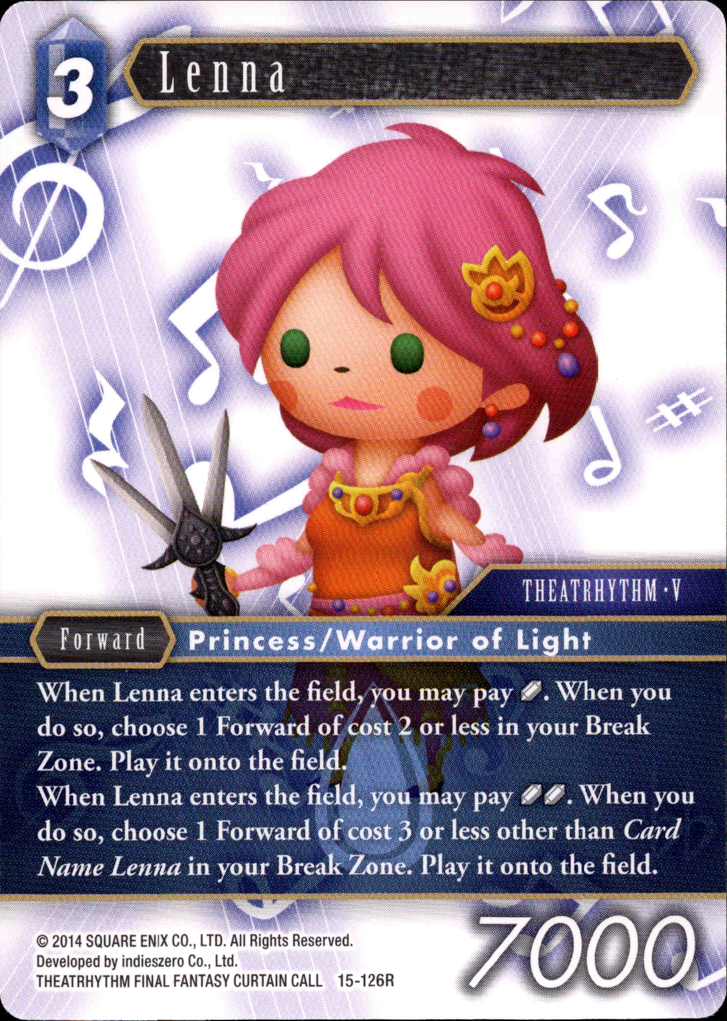 Lenna - 15-126R - Crystal Dominion - Card Cavern