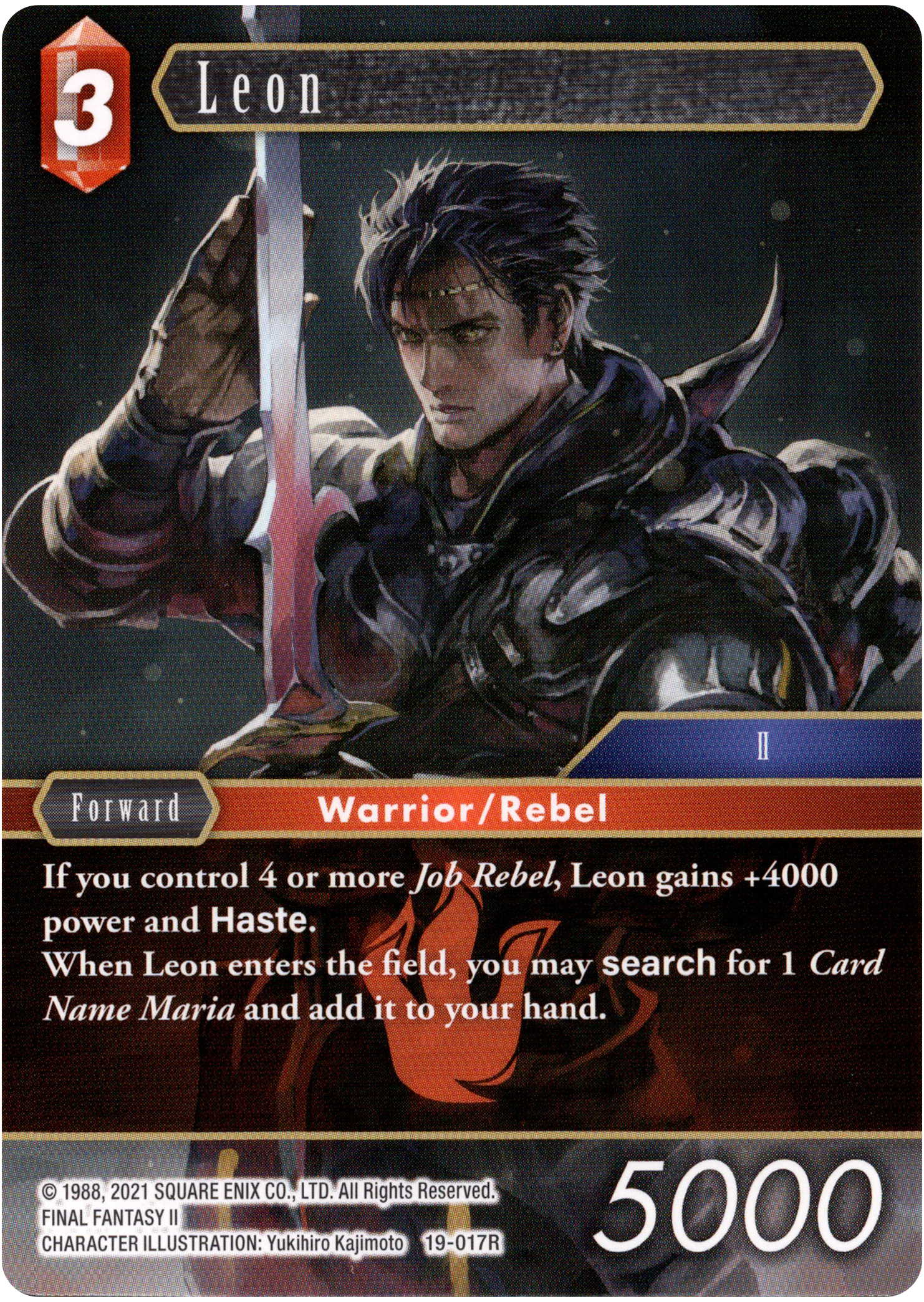 Leon - 19-017R - From Nightmares - Card Cavern