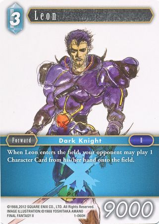 Leon (Dark Knight) - 1-060H - Opus I - Foil - Card Cavern