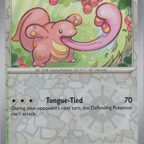 pokemon lickitung card - 108/165 - Scarlet & Violet 151 Size:10 Booster Box Bundle Buy this amazing trading Back To The Basics Manufacturer_Pokemon