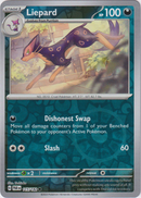 Liepard - 115/182 - Paradox Rift - Reverse Holo - Card Cavern