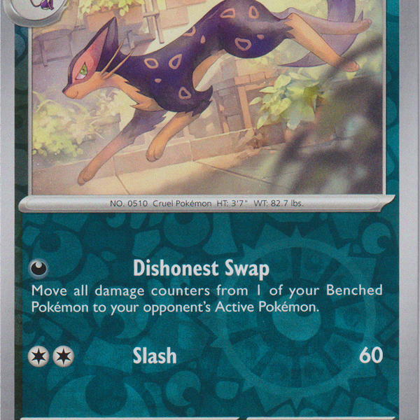 Liepard - 115/182 - Paradox Rift - Reverse Holo Card Cavern Trading Cards, LLC Liepard - 115/182 - Paradox Rift - Reverse Holo Card Cavern Trading Cards, LLC
